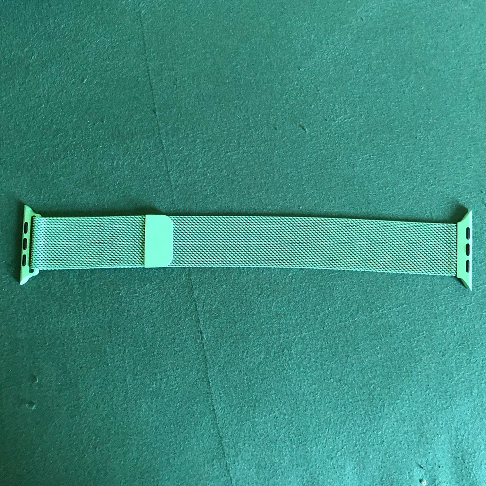 Green Apple Watch magnetic band 44mm